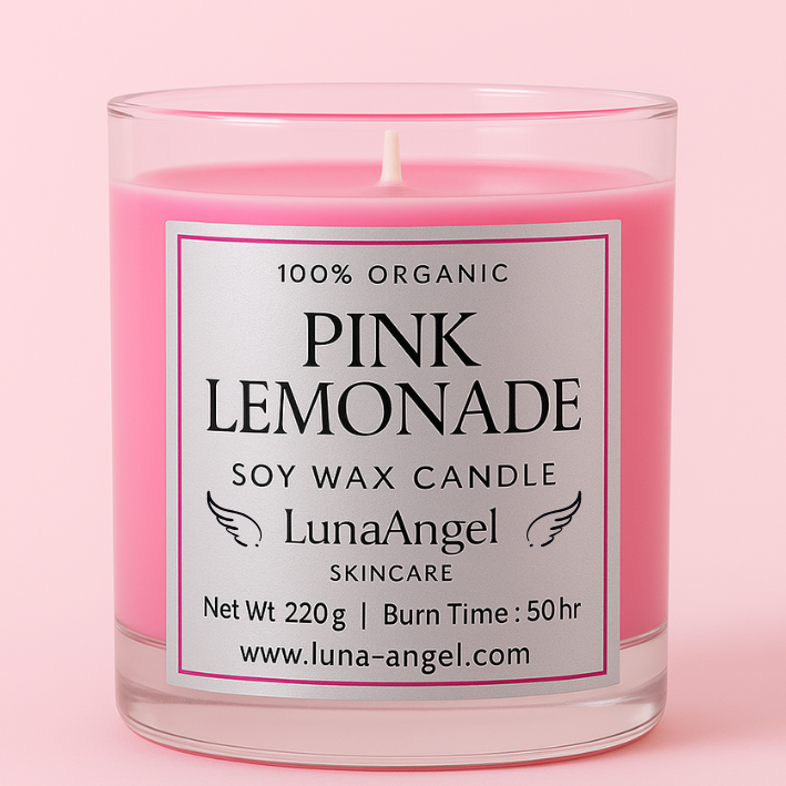 Pink Lemonade – Soy Wax Candle – 220g