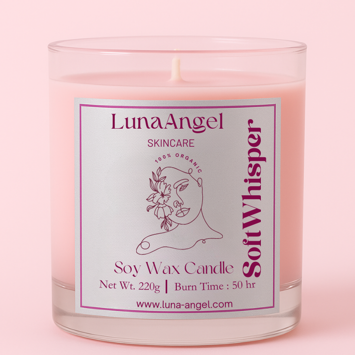 Soft Whisper – Soy Wax Candle – 220g