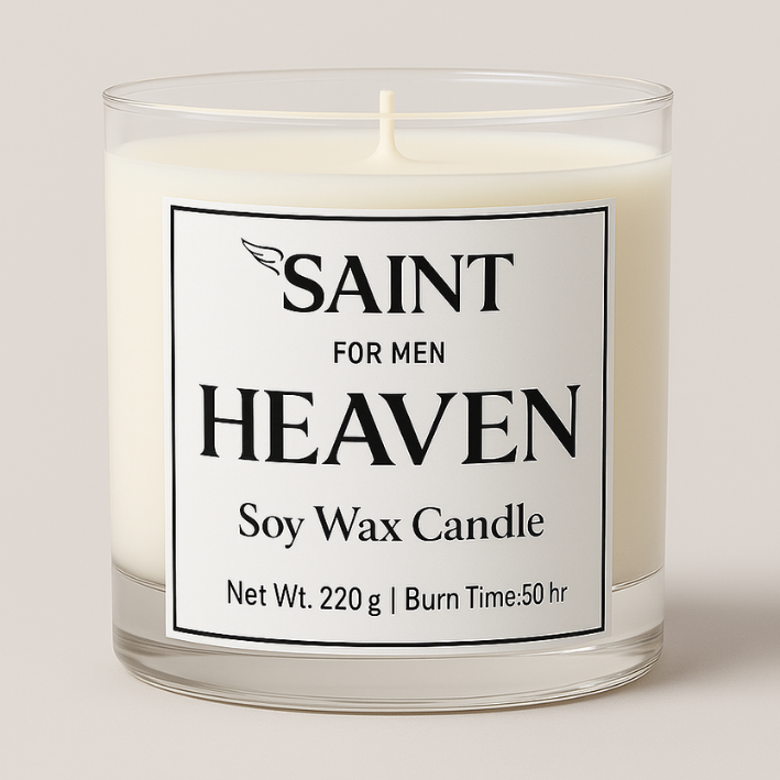SAINT for Men – Heaven Soy Wax Candle – 220g