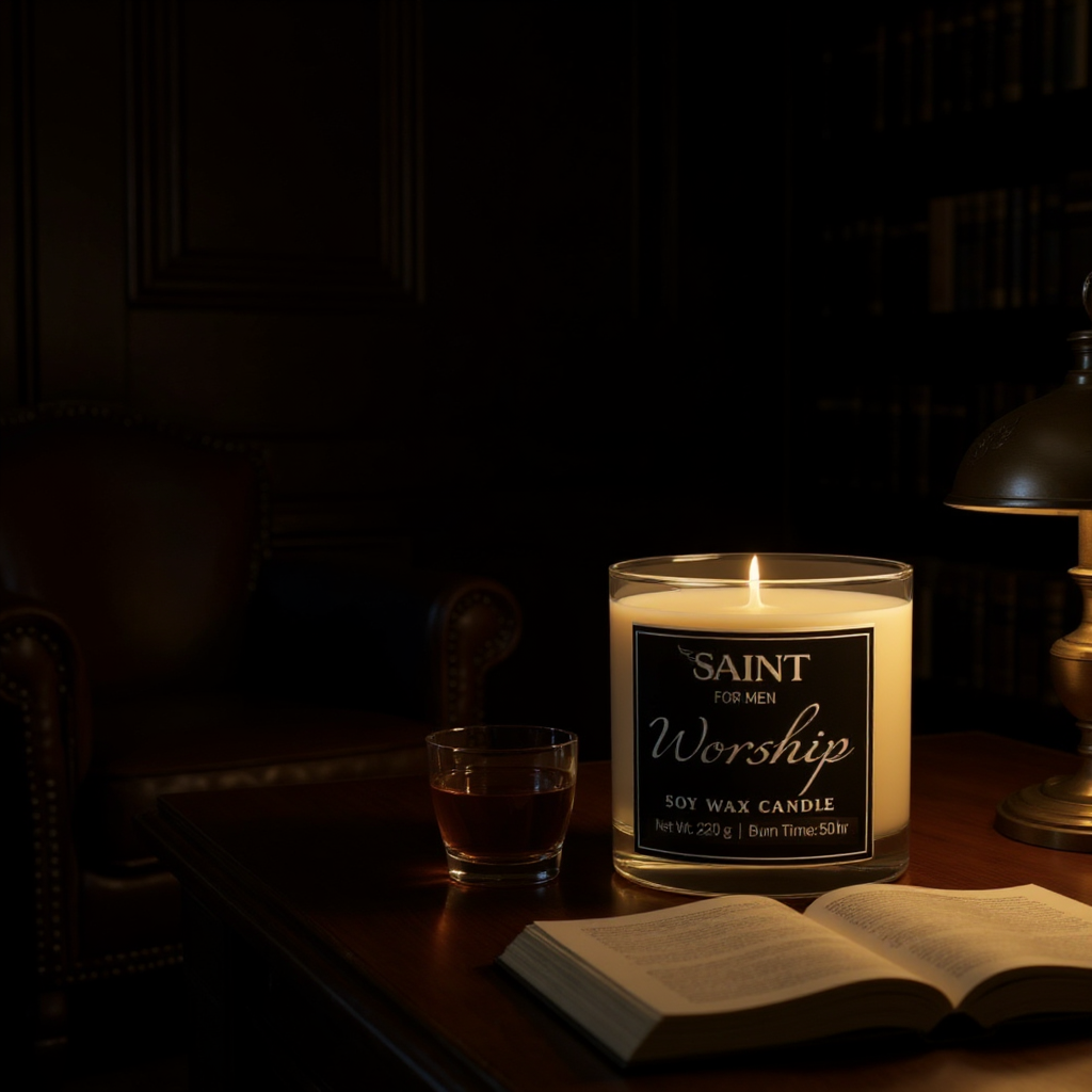 SAINT for Men – Worship Soy Wax Candle – 220g