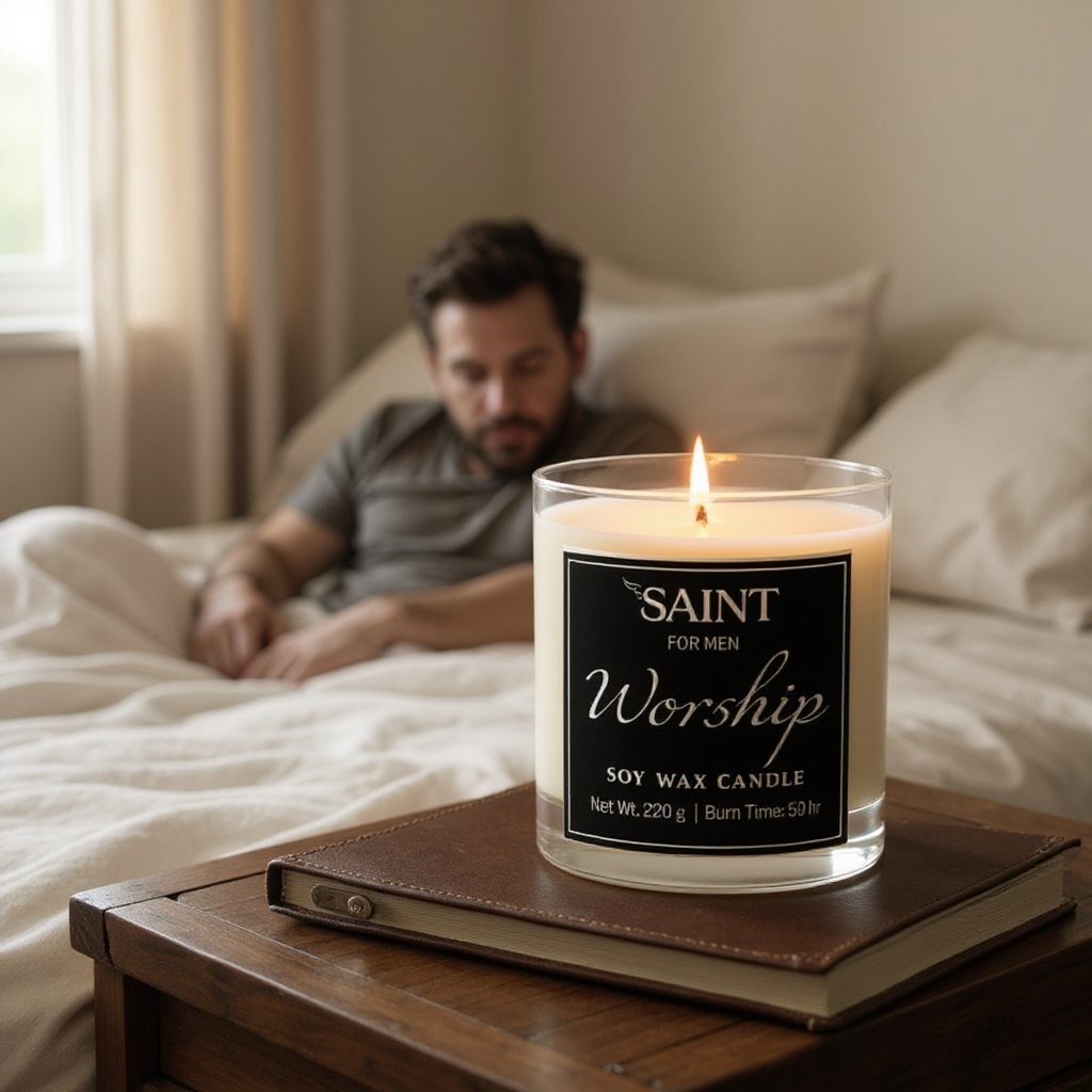 SAINT for Men – Worship Soy Wax Candle – 220g