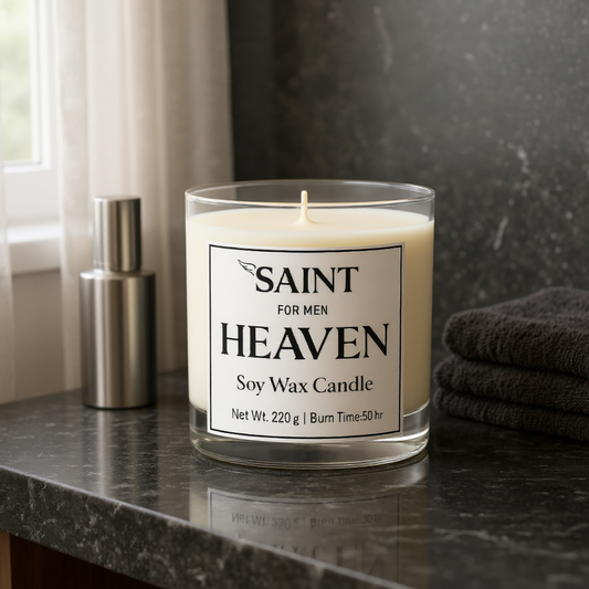 SAINT for Men – Heaven Soy Wax Candle – 220g