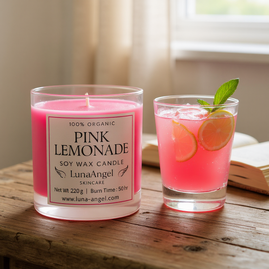 Pink Lemonade – Soy Wax Candle – 220g