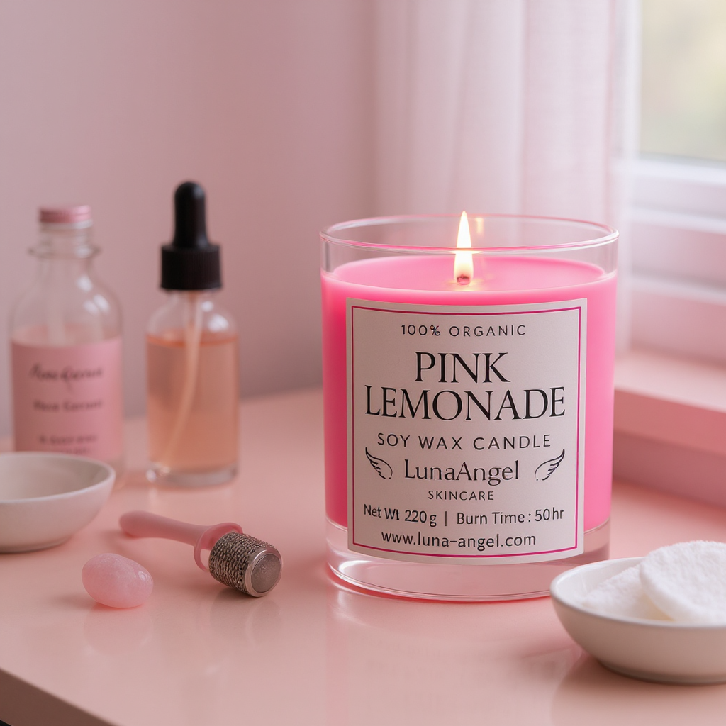 Pink Lemonade – Soy Wax Candle – 220g