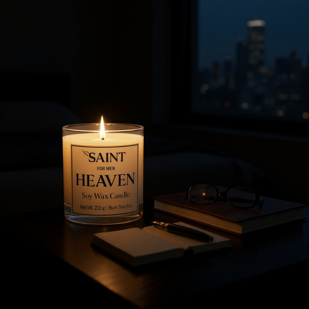 SAINT for Men – Heaven Soy Wax Candle – 220g