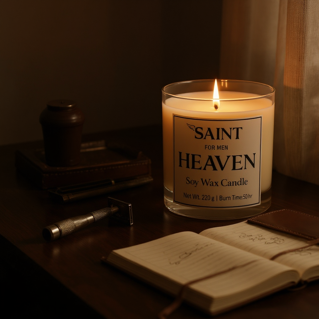 SAINT for Men – Heaven Soy Wax Candle – 220g