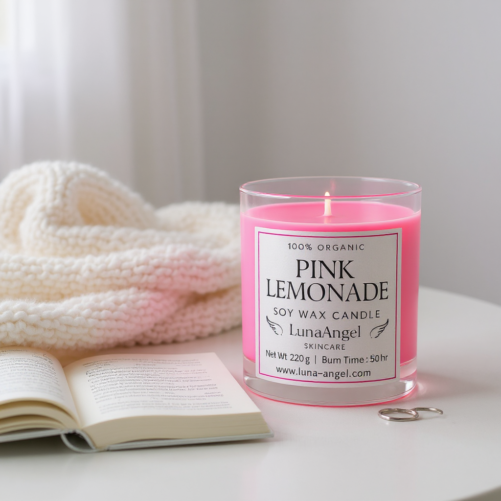 Pink Lemonade – Soy Wax Candle – 220g