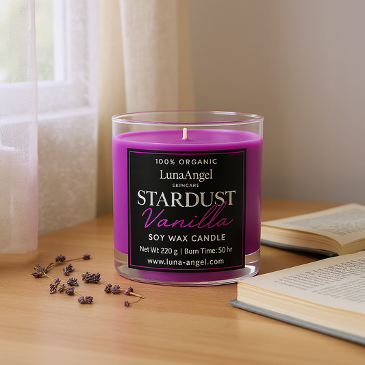 Stardust Vanilla – Soy Wax Candle – 220g