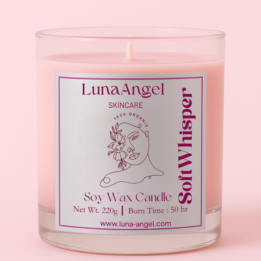 Soft Whisper – Soy Wax Candle – 220g
