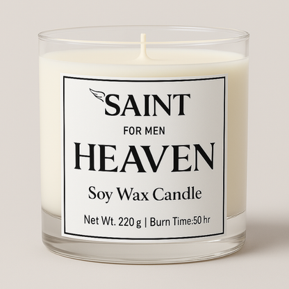SAINT for Men – Heaven Soy Wax Candle – 220g