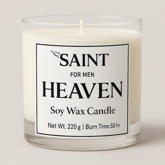 SAINT for Men – Heaven Soy Wax Candle – 220g