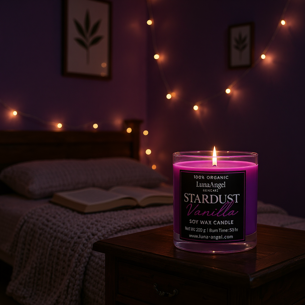 Stardust Vanilla – Soy Wax Candle – 220g