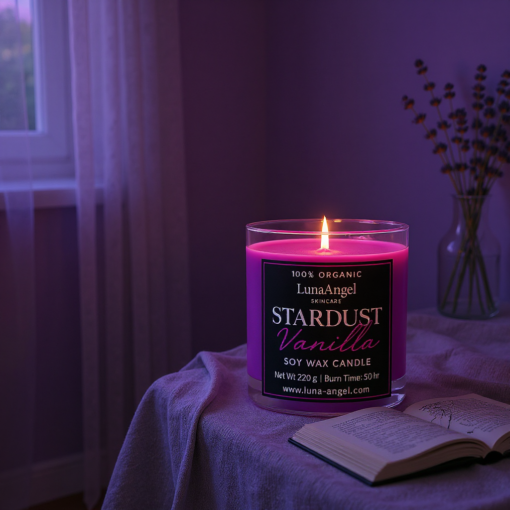 Stardust Vanilla – Soy Wax Candle – 220g