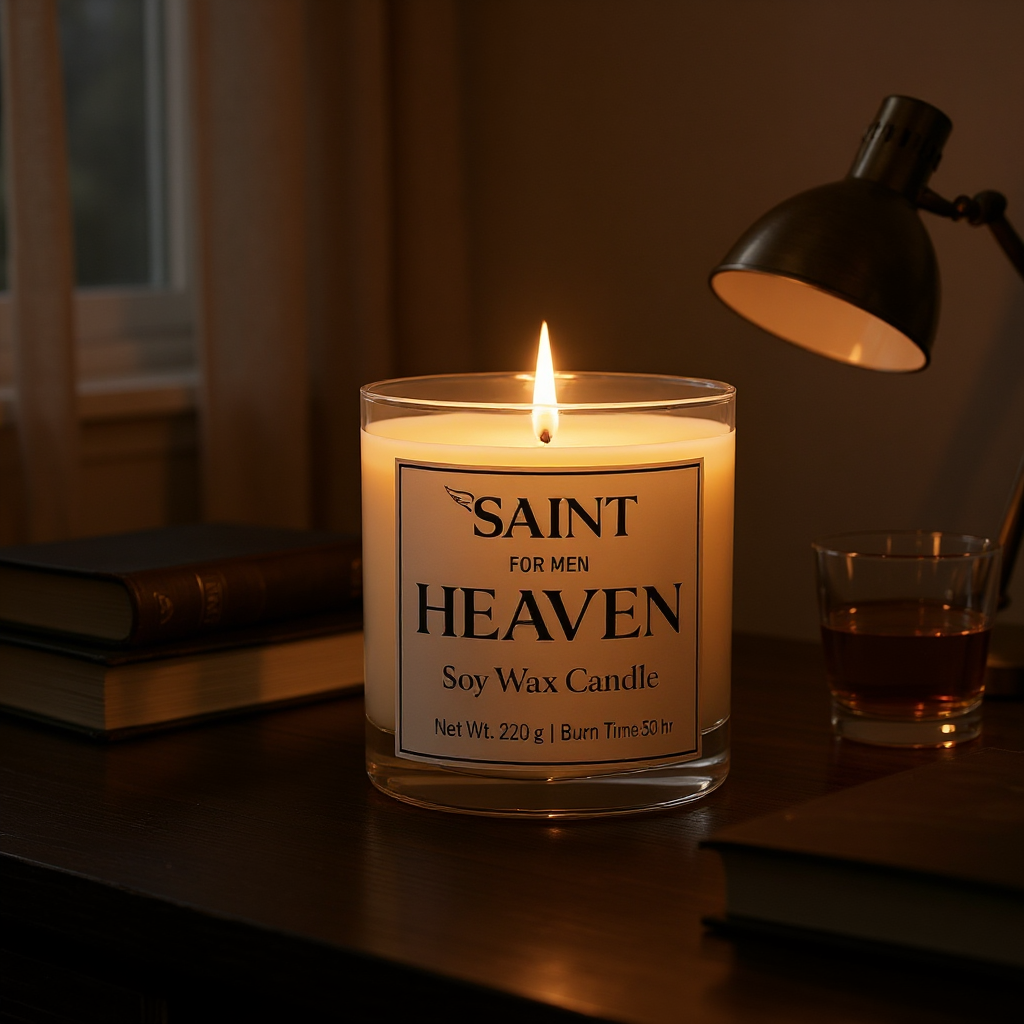SAINT for Men – Heaven Soy Wax Candle – 220g