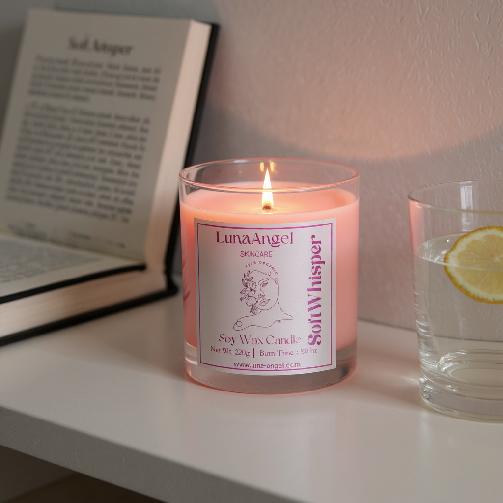 Soft Whisper – Soy Wax Candle – 220g